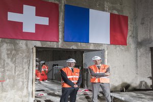 Construction du Grand Genève : la Suisse et la France reliée par un tunnel ferroviaire !