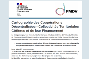 Un appel à contribution pour la cartographie des coopérations côtières