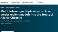 An academic article highlights the role of the MOT in the process of setting up bilateral treaties